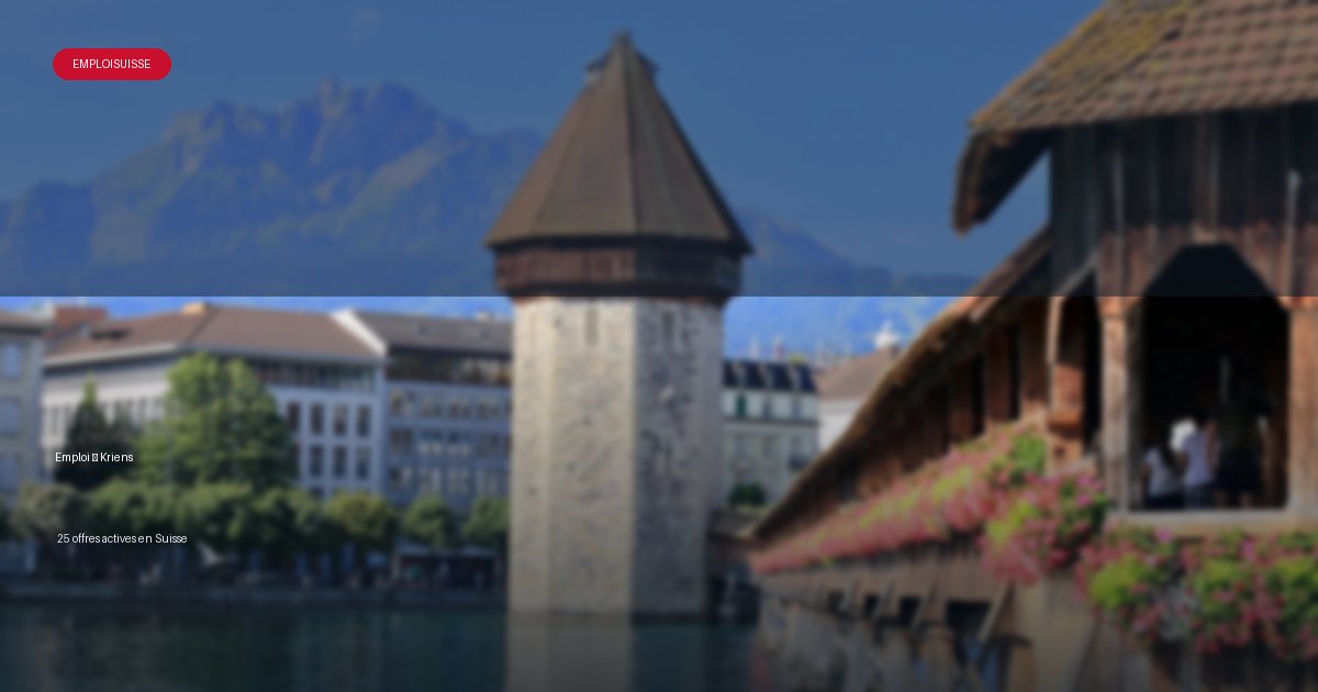 Ville de Kriens en Suisse - offres d'emploi