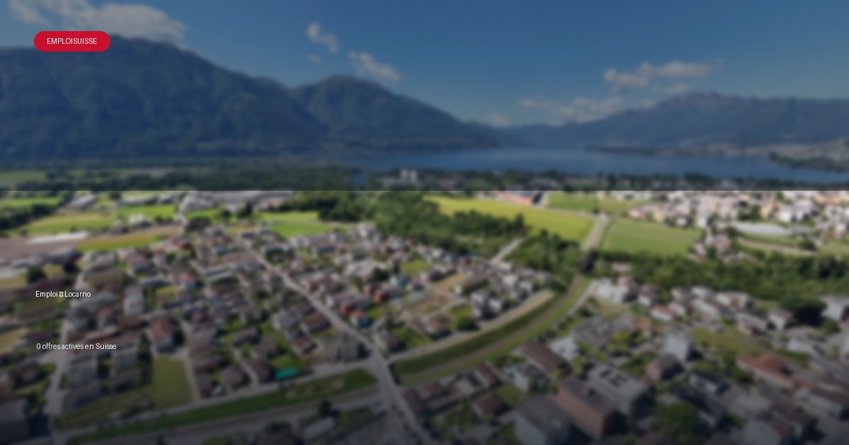 Ville de Locarno en Suisse - offres d'emploi