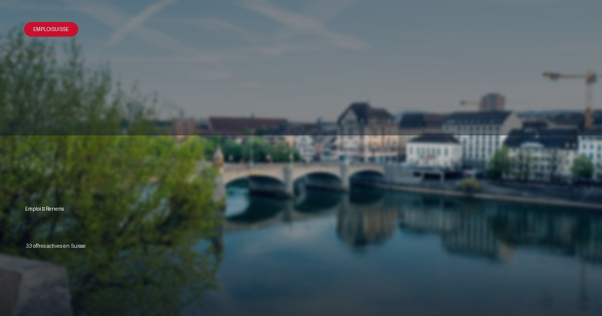 Ville de Renens en Suisse - offres d'emploi