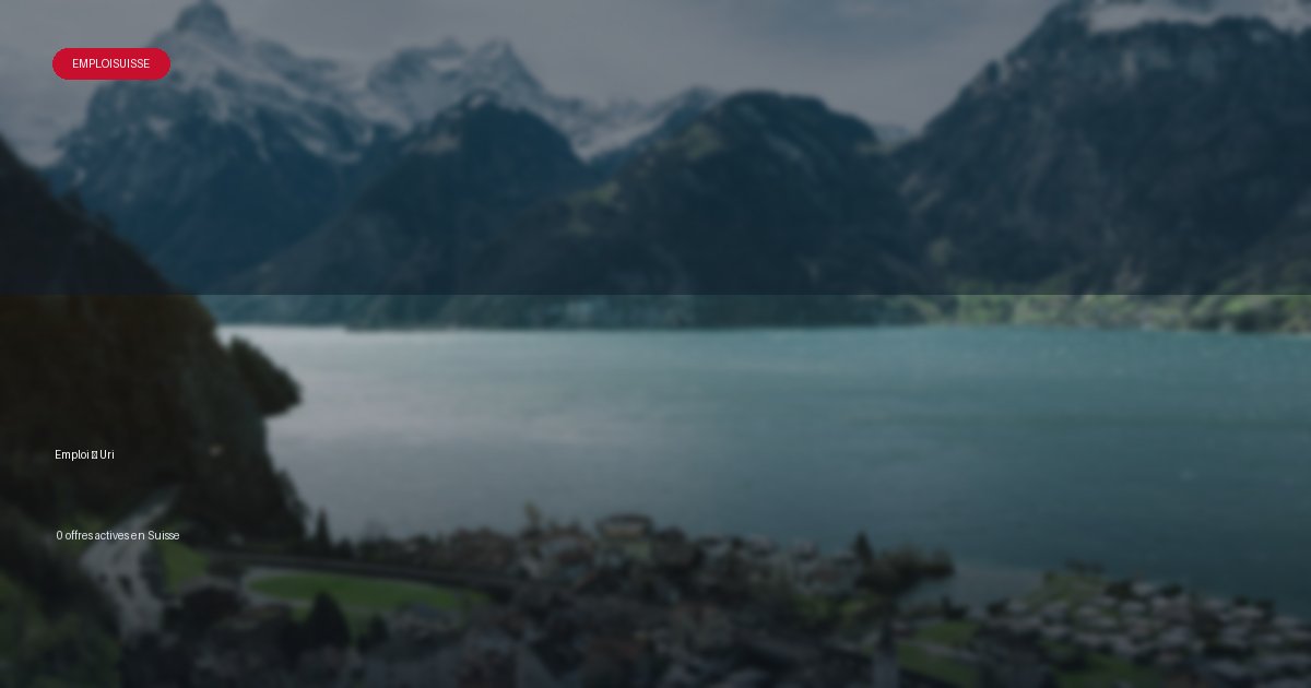 Ville de Uri en Suisse - offres d'emploi