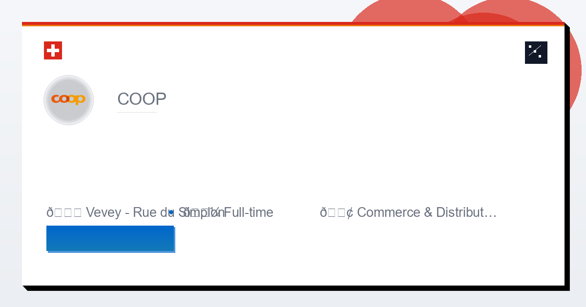 Vendeuse / Vendeur (f/h/d) Poisson | EmploiSuisse.com