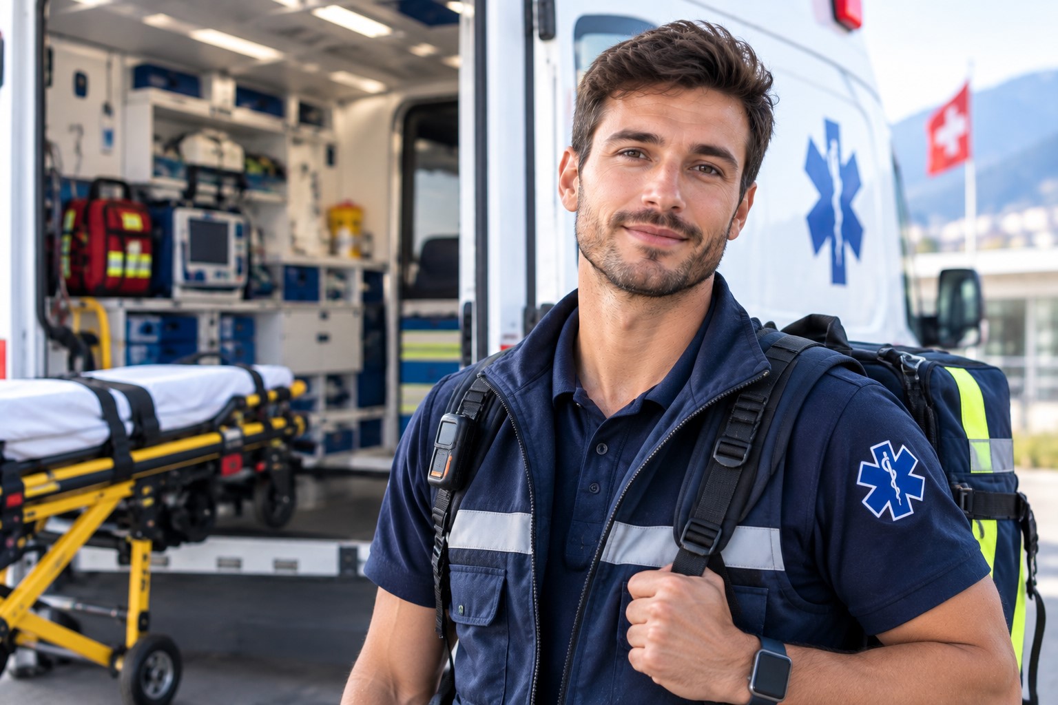 Ambulancier·ère en Suisse