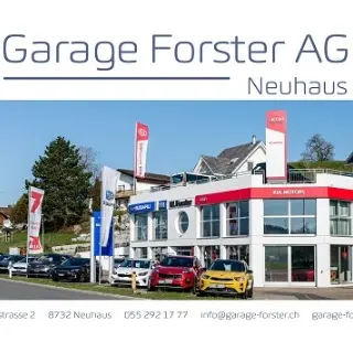 Logo Garage W. Forster AG, Neuhaus