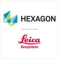 Logo Leica Geosystems, part of Hexagon