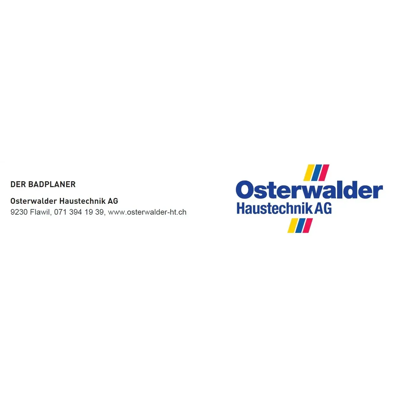 Logo Osterwalder Haustechnik AG