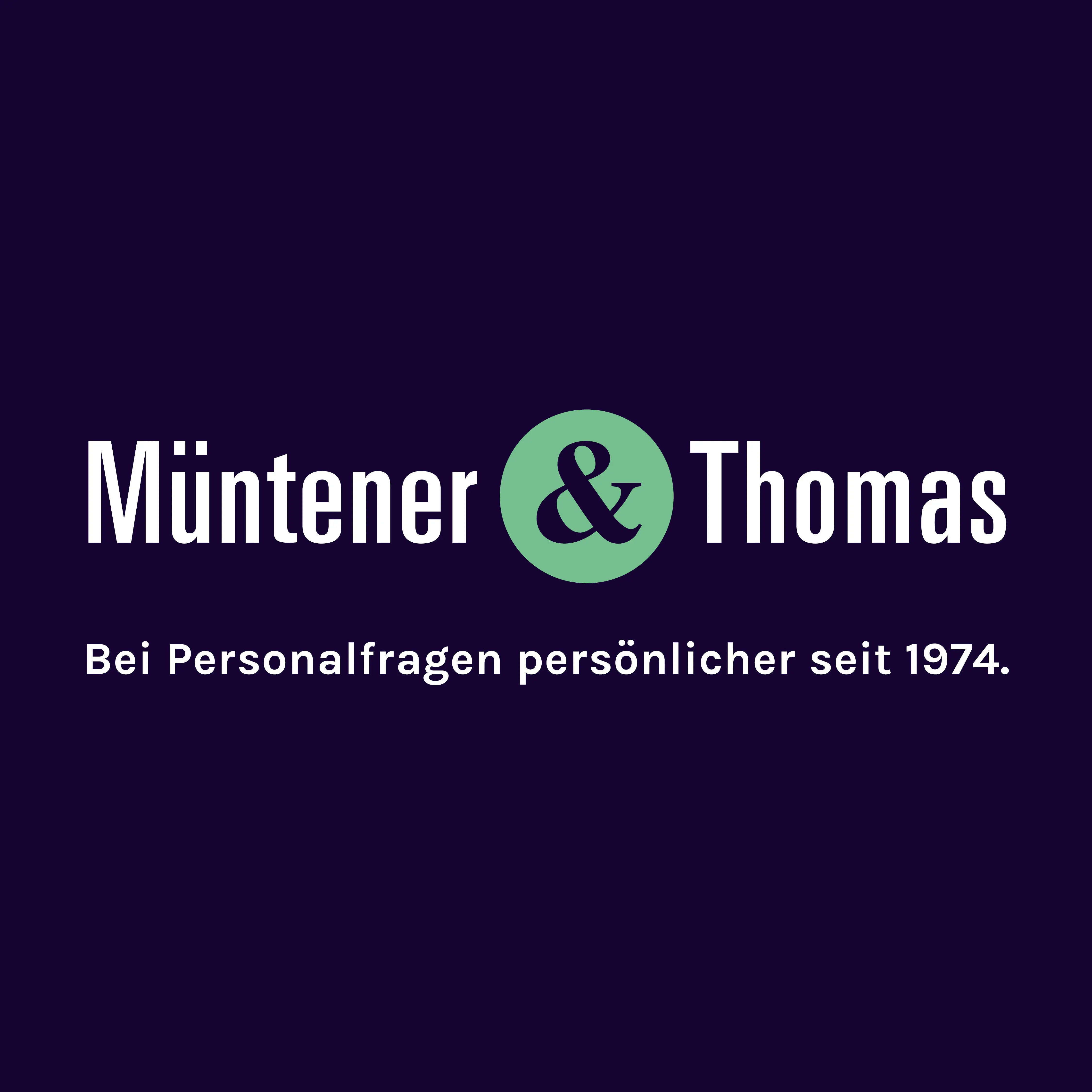 Logo Müntener & Thomas Personal- und Unternehmensberatung AG Chur