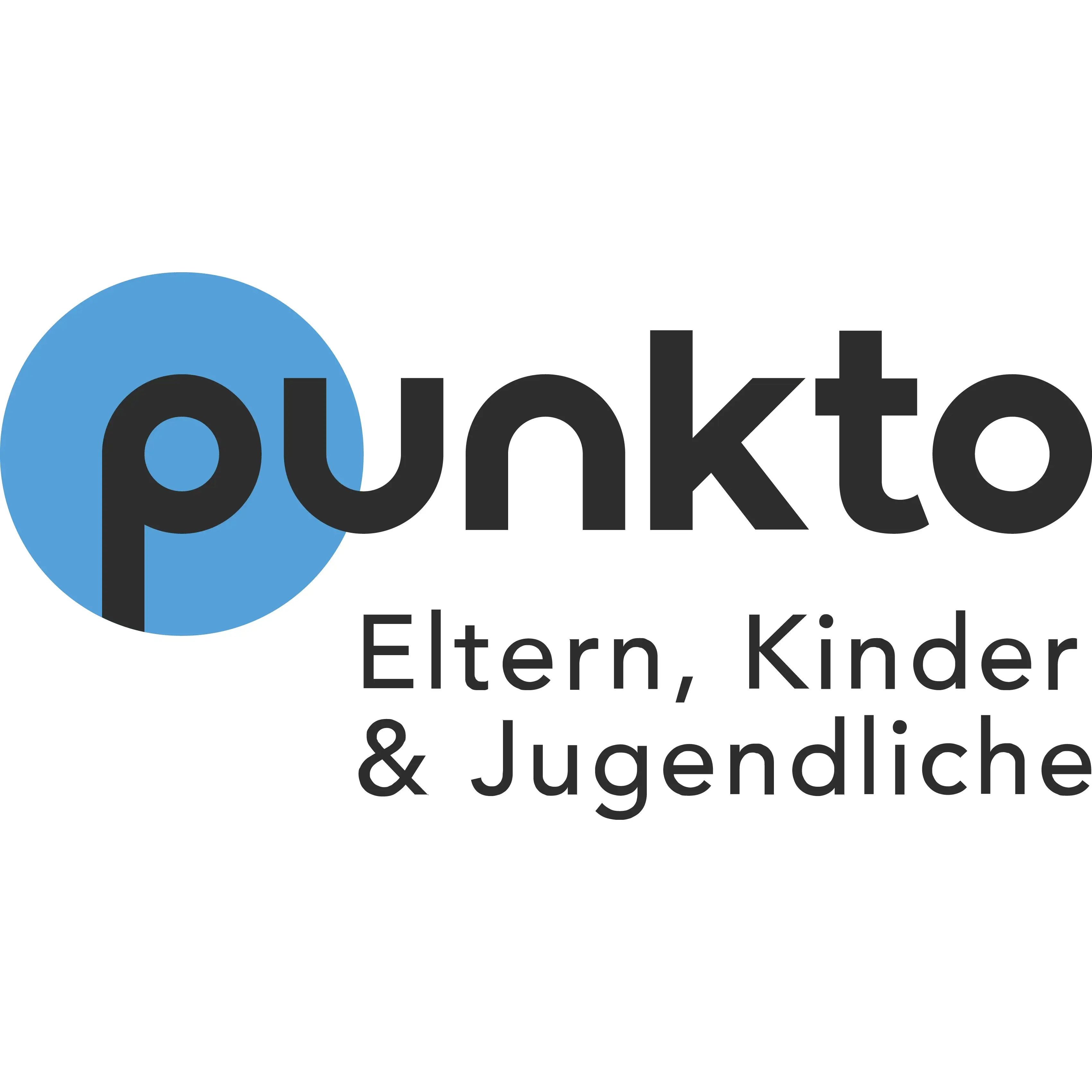 Logo Verein punkto Eltern, Kinder & Jugendliche