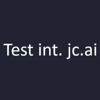 Logo Test int. jc.ai (Please do not apply! Bitte nicht bewerben! Veuillez ne pas postuler!)