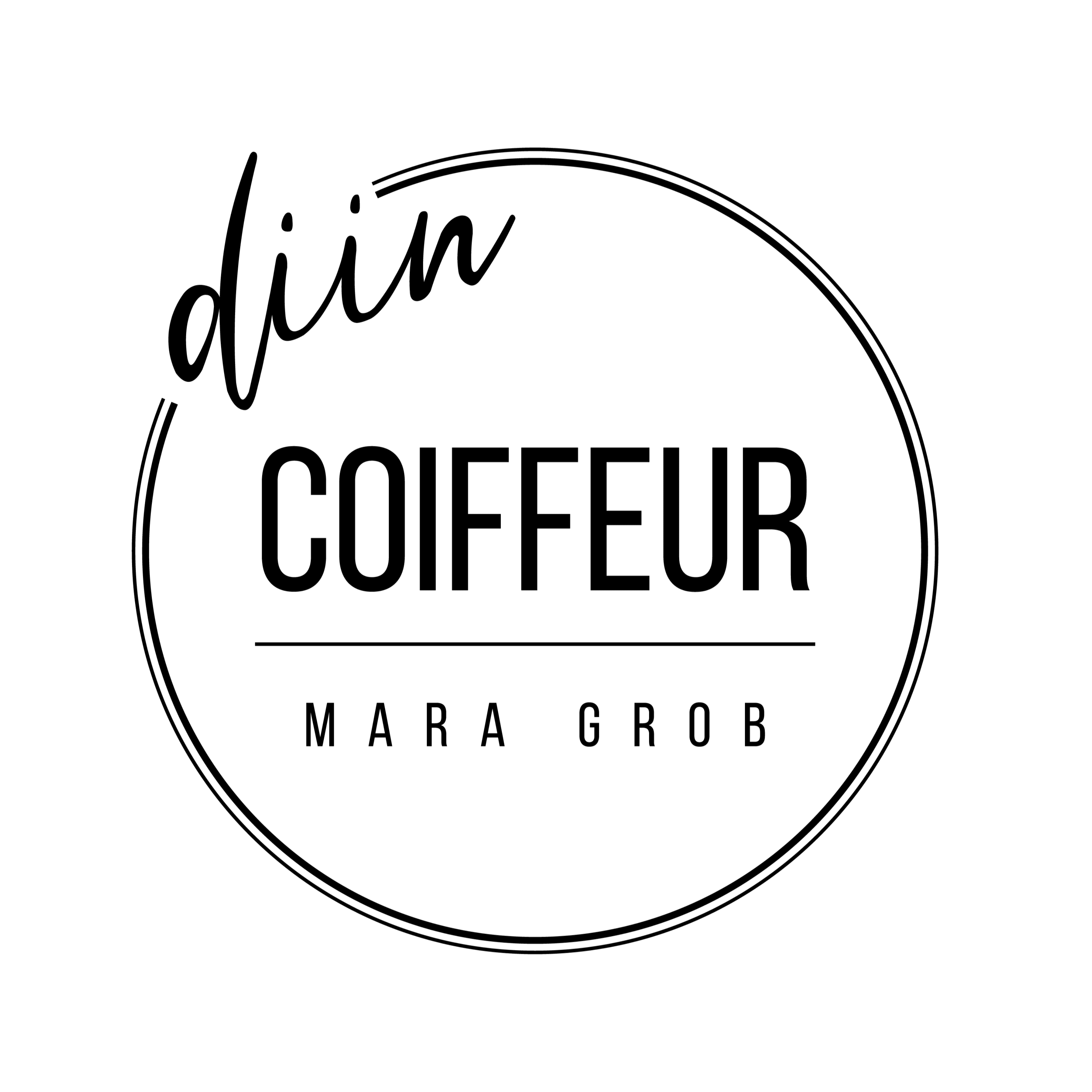 Logo Diin Coiffeur, Inh. Mara Grob