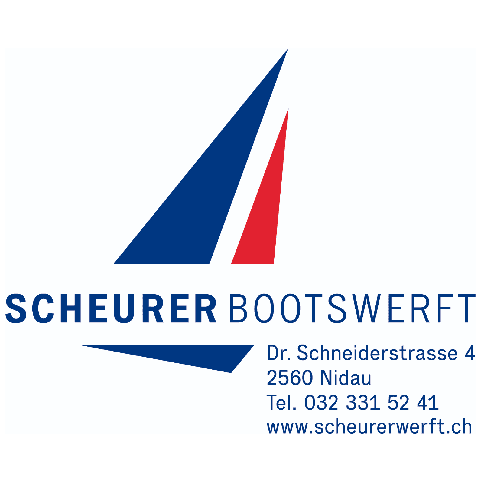 Logo Scheurer Bootswerft AG