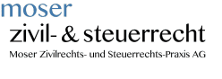 Logo Moser Zivilrechts- und Steuerrechts-Praxis AG