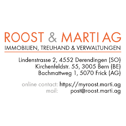 Logo ROOST & MARTI Immobilien-, Treuhand- und Verwaltungs AG