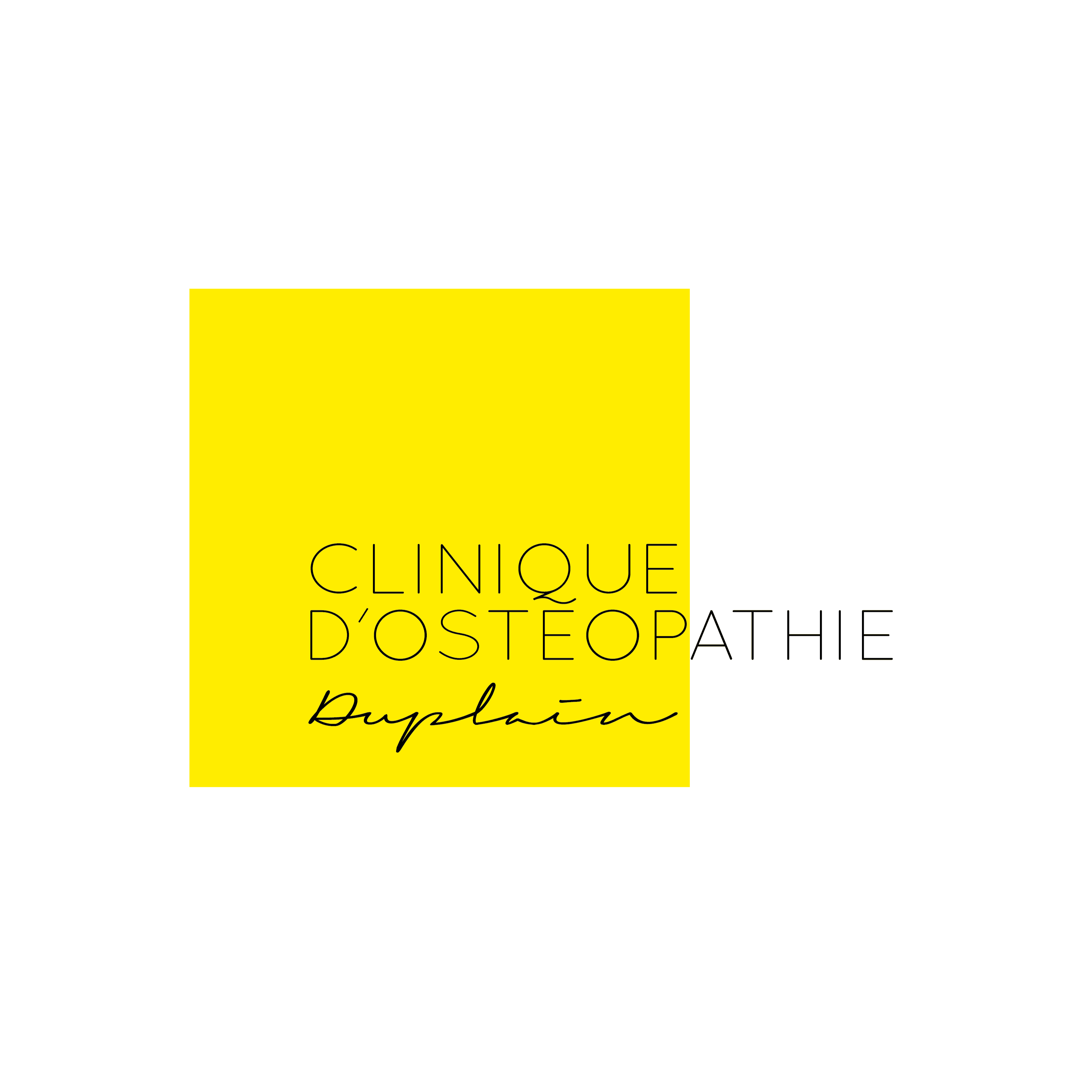 Logo Clinique d'ostéopathie Duplain SA