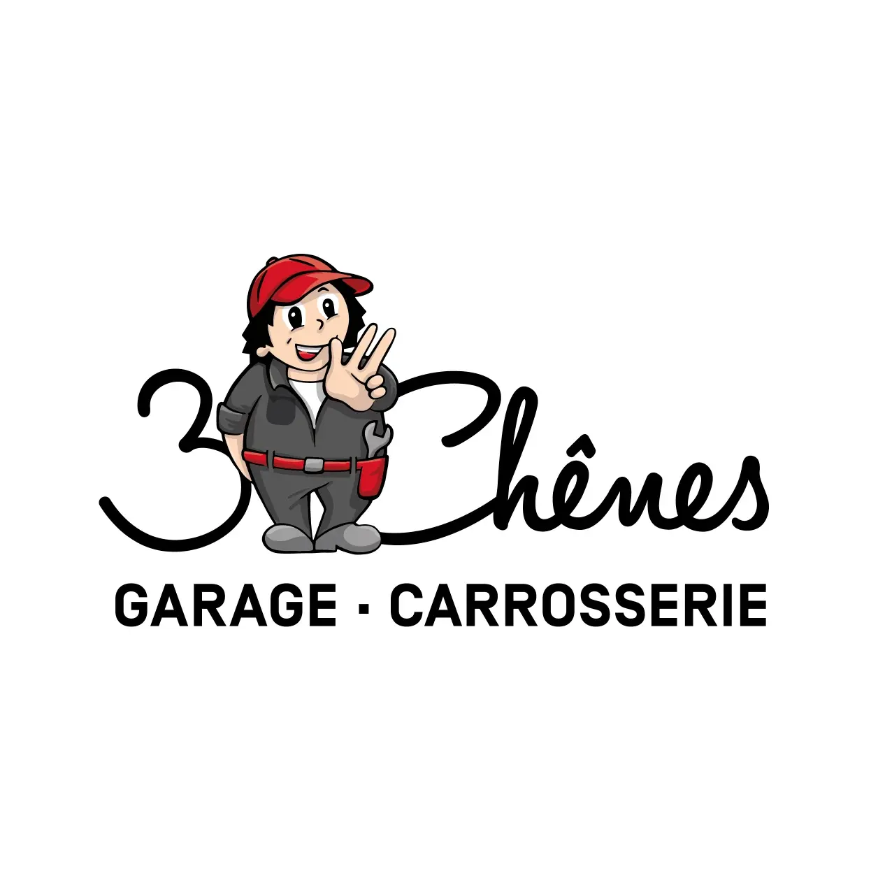 Logo Garage carrosserie des Trois Chênes S.A.