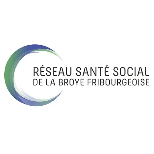 Logo Réseau Santé Social de la Broye Fribourgeoise (RSSBF)